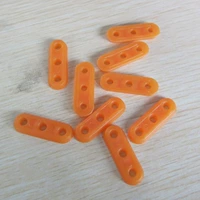 Трехлонный анти-скользкий пряжка-оранжевый 3-4 мм