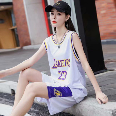 篮球服男女湖人队詹姆斯科比24号库里欧文球衣定制字母哥乔丹球衣