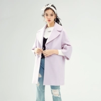 Lecho 2018 mùa xuân mới của phụ nữ triều ngọt ngào len áo khoác nữ mềm chị ngắn áo len sinh viên Hàn Quốc áo khoác burberry nữ