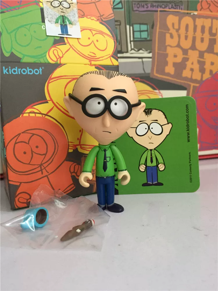 Виниловая фигурка (Kidrobot) Southern Park 1-го поколения — Paradise Park / Fatty Kenny, ПВХ 6–7 см