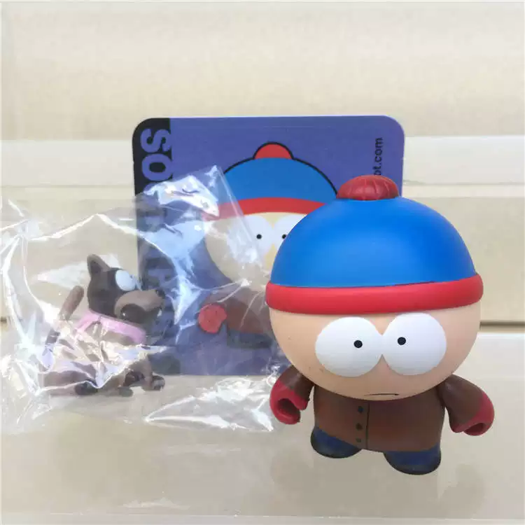 Виниловая фигурка (Kidrobot) Southern Park 1-го поколения — Paradise Park / Fatty Kenny, ПВХ 6–7 см