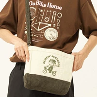 Gitos Industry | Участник подразделения Go Bike Home Cycling Theme Printing Печать переключения Crossbody рюкзак