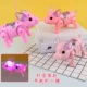 Светящаяся музыкальная сеть красная свинья [с 3 узлами 5 батарея]