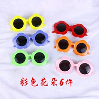 6 кусочков цветовых стаканов