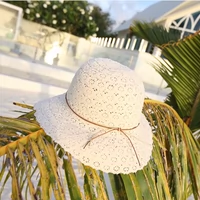 Мягкая складная плетеная солнцезащитная шляпа, 4 цветов