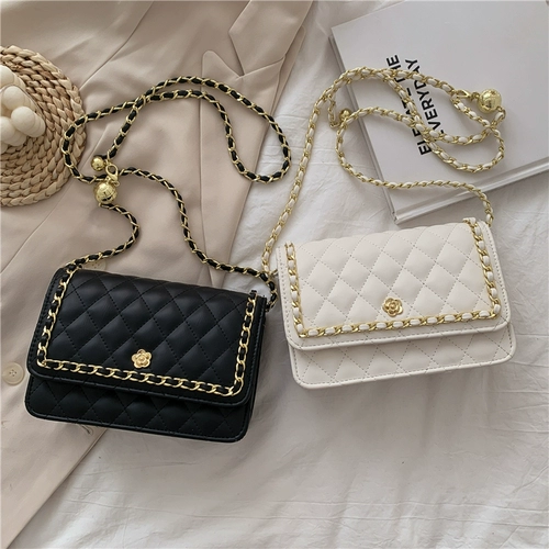 Модная универсальная небольшая цепь, дизайнерская сумка через плечо, Гонконг, коллекция 2021, на цепочке