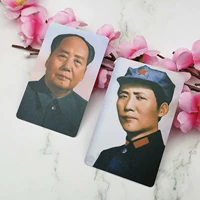 Гуаньян Мейтрейя Будда Мао Мао Мао Цзэдун Фотографии с небольшими фотографиями защищают небольшую карту для набора богатства и защиты пинга