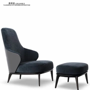 Tùy chỉnh đồ nội thất-cafe thiết kế ghế lưng cao ghế kinh doanh cổ điển ghế salon đơn giản YGM-138