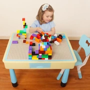 Thảm bàn handmade có cùng đoạn có thể nâng và hạ bàn ghế trẻ em mẫu giáo sơn căn hộ nhỏ bàn di động viết văn bản sử dụng kép - Phòng trẻ em / Bàn ghế