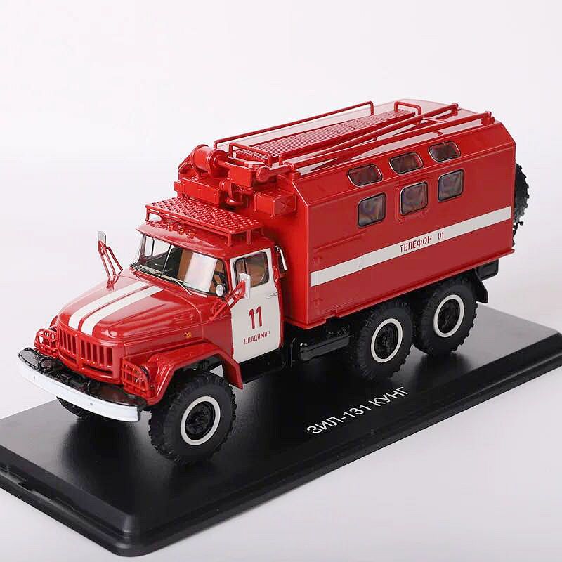 3Nn-131 Fire Engine1 : 43 alloy automobile Model The former Soviet Union Russia truck fire engine 1301 Collection a decoration truck