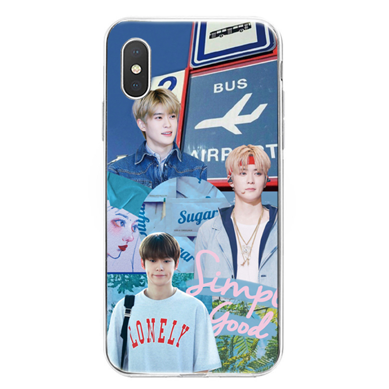 【14】 Transparent Edge With Color BackgroundNCT 127 Zheng Zaiyu Same apply Apple 11 Huawei P40 millet 10 Samsung One plus VIVOPPO Mobile phone shell