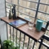 Bàn ban công treo lan can cho căn hộ có ban công bàn cà phê ban công gỗ MDF bàn sofa Bàn
