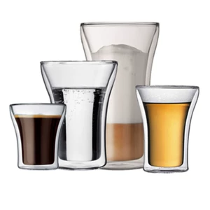 Bodum High -borosilic High -Temperature Double -Layer стеклянная стеклянная теплоизоляция чашка для водяной чашки кофейная чашка мужская чашка женское путешествие женское путешествие