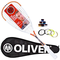 Chính hãng OLIVER Oliver ICQ 120 sợi carbon cạnh tranh chuyên nghiệp squash racket siêu ánh sáng squash huấn luyện viên vợt head gravity