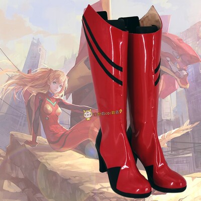 taobao agent New Century Evangelion EVA Asuka COS Custom Customization 0614COSPLAY Shoes to Restore