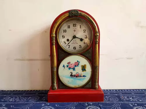 Старый стиль часы сиденья часы головы часы часы часы часы народ старый объект ретро -кофейня бары декоративная ностальгическая коллекция украшения