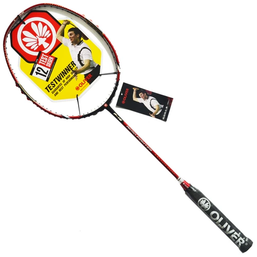 Подлинный Оливер Оливер Оливер углеродного волокна промежуточный наступательный бадминтон Ракетка из одного выстрела джедаи F16/F-16