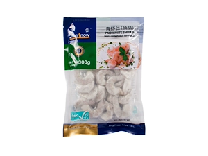 Креветки Lanxueqing (кишки на пару 41-50) 300г/пакет