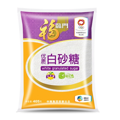 [福临门 优质白砂糖 405g]