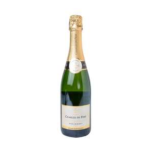 Вино игристое Diffie Reserve Natural Blanc de Blancs 750 мл, импортированное из Франции