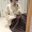 Áo len nữ phong cách Hồng Kông 2018 thu đông mới gió lười mũ trùm đầu áo len phiên bản Hàn Quốc của áo thun ấm áp thủy triều