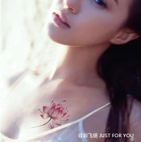 Sen dán hình xăm không thấm nước nữ dài cơ thể sơn sáng tạo sexy kem che khuyết điểm cánh tay ngực Hàn Quốc mô phỏng dán hình xăm dán nước