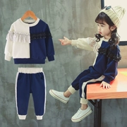 Bộ đồ cho bé gái mùa xuân 2019 mới 0 quần áo trẻ em 1 tuổi công chúa 2 phiên bản Hàn Quốc 3 quần áo thời trang trẻ em - Phù hợp với trẻ em