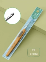 Классический крючок для вязания, кола, 4 размер, 1.25mm