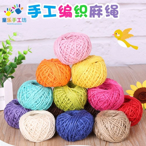 Креативный материал, плетеный комплект ручной работы, декор для раннего возраста, 12 цветов