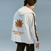Những người nguy hiểm Xue Zhiqian DSP Maple Leaf Ribbon Sun bảo vệ Jacket Jacket