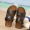 2018 đế mềm kích thước lớn nam bình thường bãi biển ngoài trời mùa hè trượt mang giày đi biển sandal và dép mới thoáng khí giày da nam cao cấp