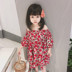 Mùa hè quần áo trẻ em Hàn Quốc phiên bản 2018 cô gái váy hoa thủy triều trẻ em Sen nhỏ tươi lady từ vai váy Váy