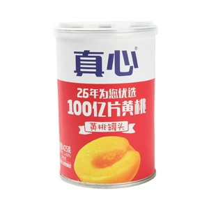 [真心黄桃罐头425g/罐]