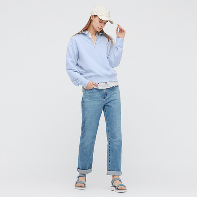 Uniqlo Женский полузащитный свитер (длинные рукава) 437623 Uniqlo