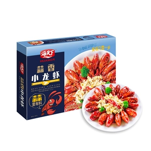 [（国产）冷冻海天下蒜香小龙虾900G/盒]