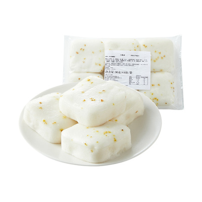 【Полуфанный продукт】 Osmanthus Wine Cake 90g*6 штук/сумка