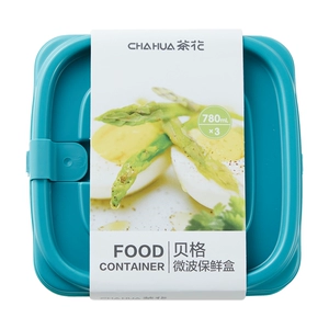 Camellia Berge Microwave Box Box 780ml*3 Случайная доставка цвета