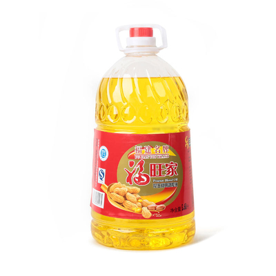 Масло Fuwangjia арахисовое пищевое купажированное 5,68л/бутылка