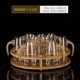 Jinshan Baijin Cup 6+6 Prite Body Pot Round The Wooden Stand