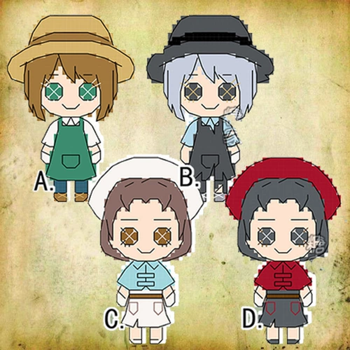 Брелок, мобильный телефон, униформа медсестры, двусторонняя вышивка