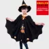 trang phục haloween Halloween Áo Choàng Trẻ Em Trình Diễn Trang Phục Bé Trai Và Bé Gái Mẫu Giáo Trình Diễn Ảo Thuật Gia Áo Cosplay Bộ ý tưởng halloween Trang phục haloween