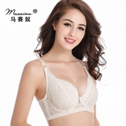 Áo ngực mùa hè siêu mỏng nữ breathable bra sexy ren kích thước lớn đồ lót mà không cần sponge thu thập loại điều chỉnh