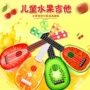 4121 Cross-Border có thể chơi mô phỏng ukulele mini fruit toy toy Trẻ giáo dục sớm nhạc cụ shop đồ chơi trẻ em