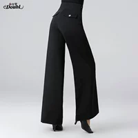 Женские (черные брюки черные) тонкая модель Nao Gongni
