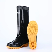 Giày cao gót đế xuồng chống mưa cho nam mang giày công sở dày, đế dày, đế chống trượt, giày ống dài, giày cao su chống thấm nước mùa hè