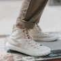Giày vải trắng Guque nam cao giúp học sinh Phiên bản Hàn Quốc của xu hướng giày nam bình thường Giày thủy triều mùa hè Giày cao gót nam - Plimsolls giày thể thao nam đẹp