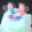 Trang trí bánh khủng long Phong cảnh Bánh sinh nhật Búp bê Nướng Plugin Animal Card Flag Dessert Card - Trang trí nội thất