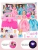 Qi Ni Ba mô phỏng siêu món quà tinh tế váy xinh xắn cô gái công chúa búp bê playsets trẻ hơn số Đồ chơi búp bê