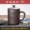 Xác thực màu tím bùn đỏ Yi gốc mỏ tím cát tách trà đầy đủ thủ công màu tím bùn trà văn phòng với nắp bộ trà - Trà sứ