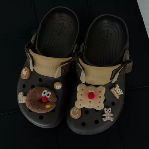 Crocs, туфли, мультяшная пряжка для обуви, креативный аксессуар, 2 карат